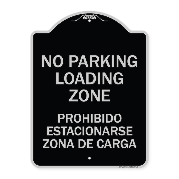 Signmission Warning Unauthorized Vehicles Towed By Towing Co. Heavy-Gauge Alum Sign, 24" x 18", BS-1824-22710 A-DES-BS-1824-22710 - main